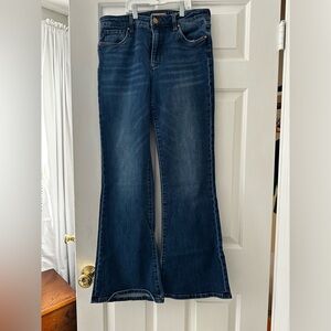 Kut from the Kloth Dark Blue Flare Jeans